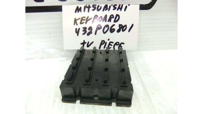Mitsubishi 432P06801 tv keyboard 